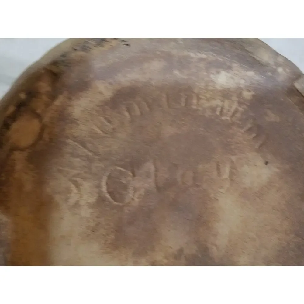 Antique Aluminum Clay Kaolin Coffee Pot Farmhouse Decor